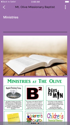 Mount Olive Missionary Baptist Church(圖2)-速報App