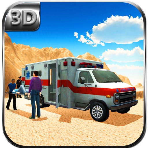 Offroad Ambulance Rescue Driving & Emergency Sim Icon