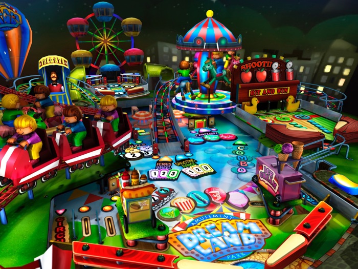 Dream Land Pinball Amusement Park Carnival