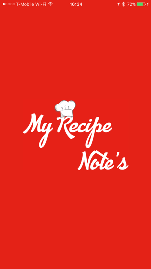 My Recipe Notes