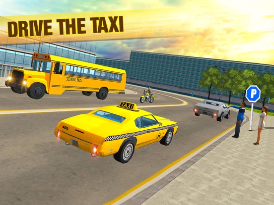 Mad Taxi Parking Driving - Busy Traffic Racer 2017のおすすめ画像3
