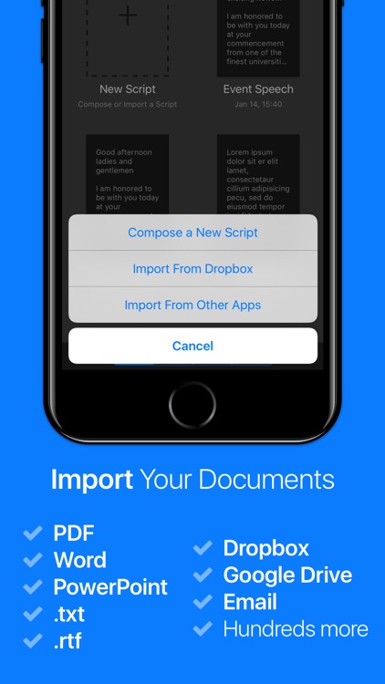 Teleprompter Premium – The Pro Script & Lyrics App