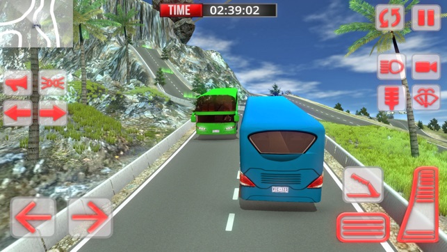 Offroad xe buýt giả lập: núi xe buýt lái xe 3D
