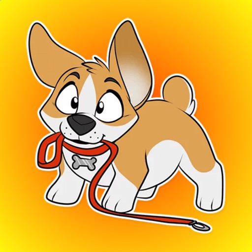 Corgi Puppy Stickers