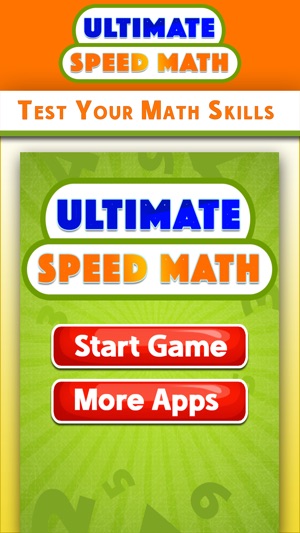 Ultimate Speed Math  - Test Your Skills