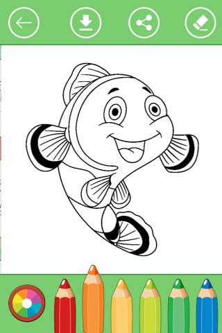 Fish Coloring Book: Color & Draw Sea Animals. screenshot 4