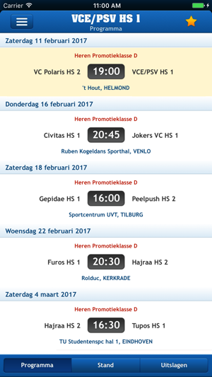 Volleybal.nl - Mijn Competitie(圖1)-速報App