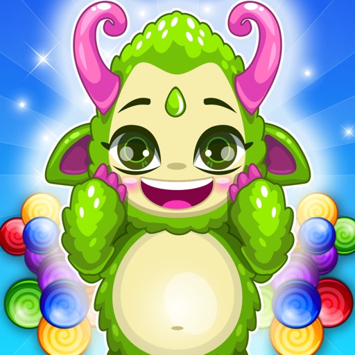 Monster Pop Bubble Shooter - Popping Bubbles Icon