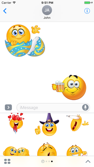 Big Emoji Stickers Box(圖2)-速報App