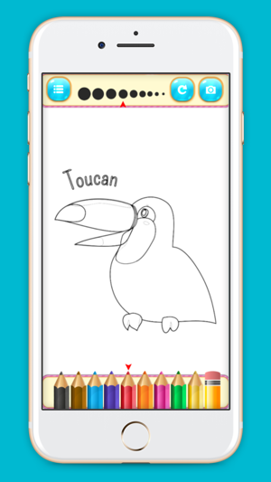 Beautiful Birds coloring book(圖4)-速報App