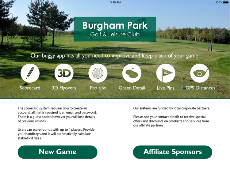 Burgham Park Golf Club - Buggy