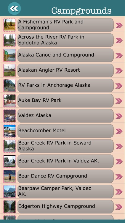 Alaska State Campgrounds & Hiking Trails