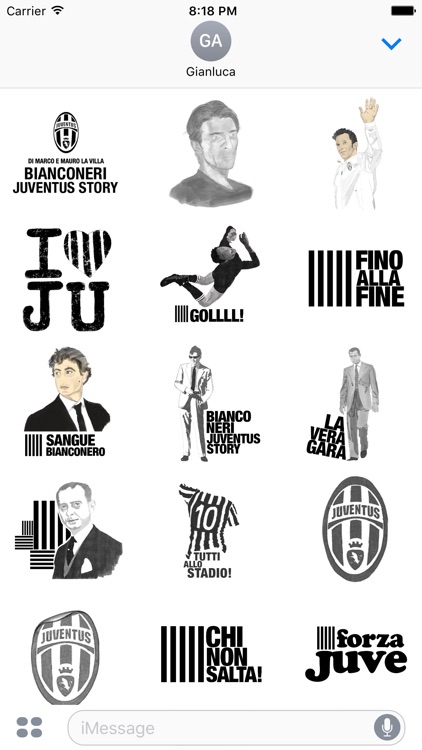 Juve Story Stickers