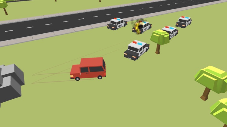 VR Police Offroad Escape Chase