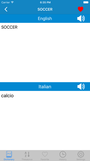 Italian to English & English to Italian Dictionary(圖3)-速報App