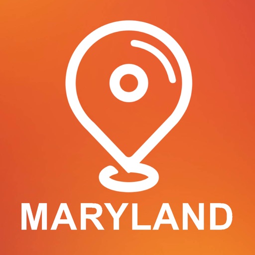 Maryland, USA - Offline Car GPS icon