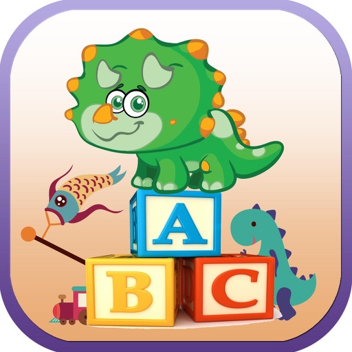 ABC Kids Games Words - Dinosaur Words Writing Icon