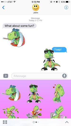 Dinosaur Dancing to Song Remix Stickers(圖2)-速報App