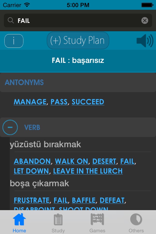 Turkish Dictionary screenshot 3
