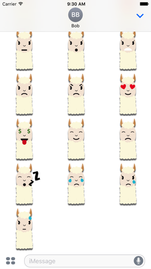 Drama Llama Stickers & Emojis(圖5)-速報App