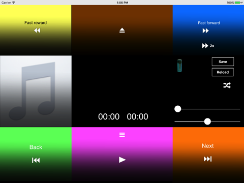 Audiobook Player - náhled