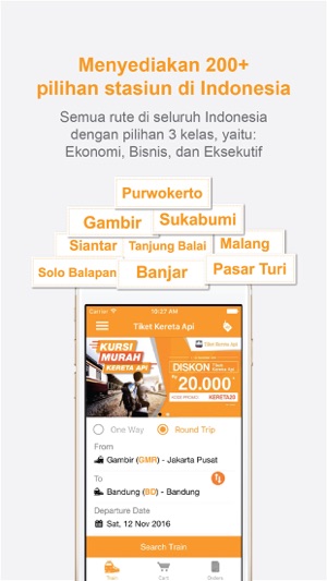 Tiket Kereta API(圖2)-速報App