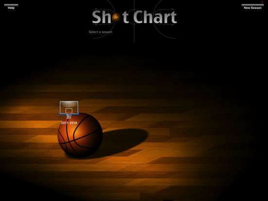 Free Basketball Shot Chart