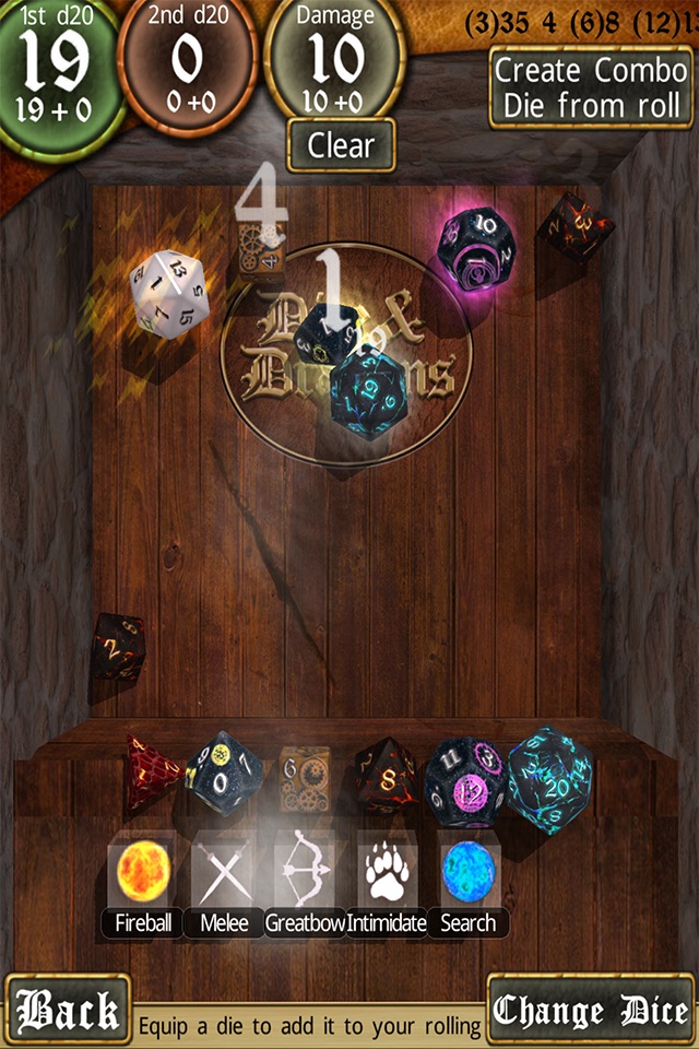 Dice & Dragons - RPG Dice Roller screenshot 4