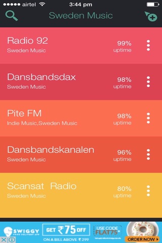 Sweden Music screenshot 2