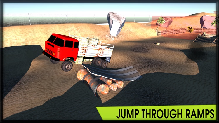 Offroad 6x6 Cargo Trailer Transport Simulator screenshot-4