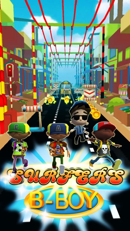 Train Surfers : Runer Dash On Road by Somchai Sompongpuang