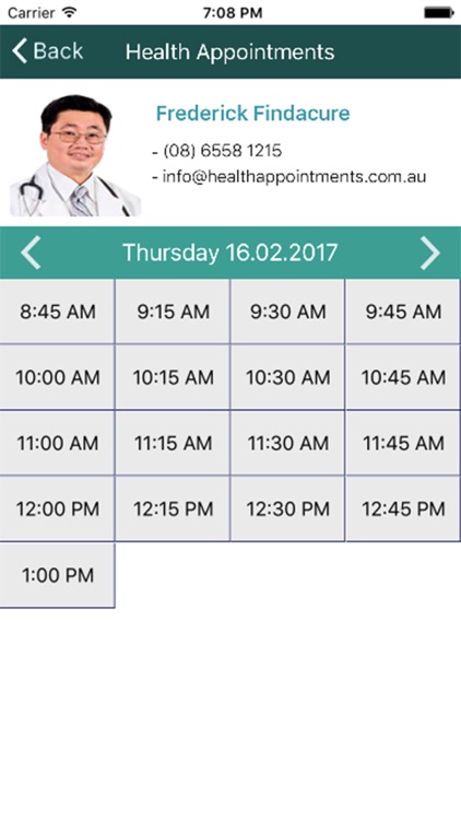 Health Appointments screenshot-4