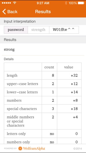 Wolfram Password Generator Reference App(圖5)-速報App