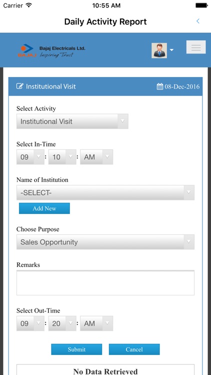 Bajaj Intranet Apps