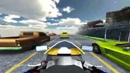 Game screenshot 3D FPV Motorcycle Racing - VR Racer Edition hack