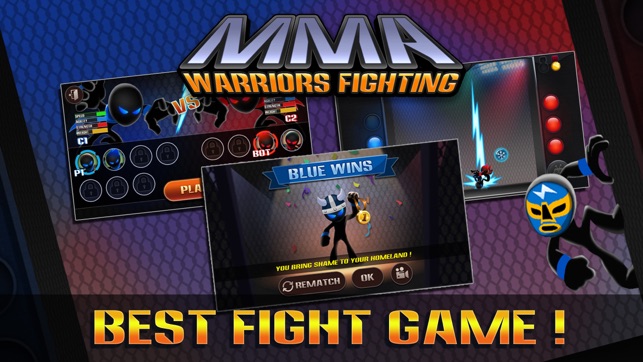 Stickman Warriors: UFB Fighting(圖3)-速報App