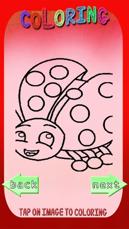 Ladybug Coloring Page Game For Kids Edition