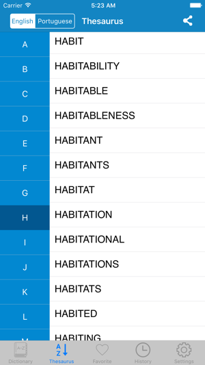 English to Portuguese, Portugues to Eng Dictionary(圖4)-速報App