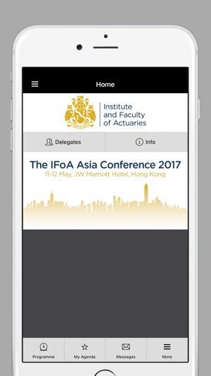 IFoA Conference App(圖2)-速報App