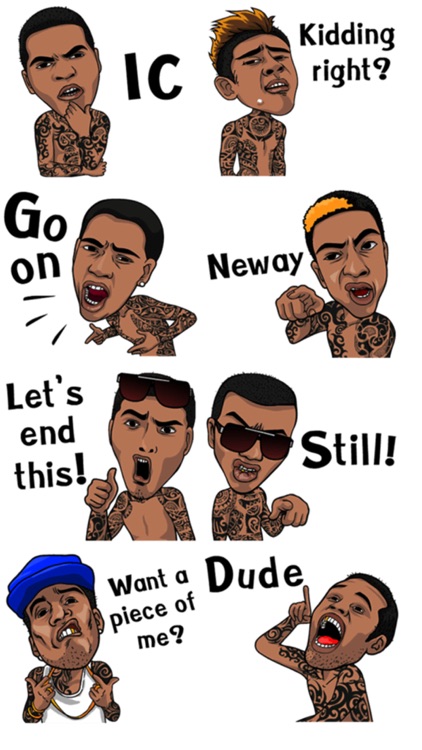 Cool Dude Stickers screenshot-3