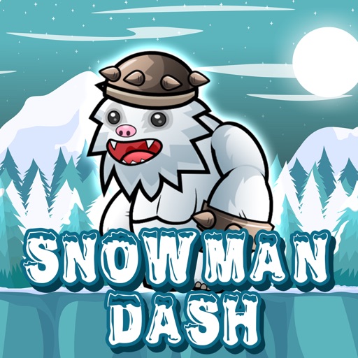 Snowman Dash Icon