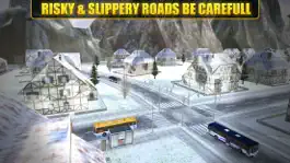 Game screenshot Hill Coach Driving Snow Bus Drive Sim 3D hack