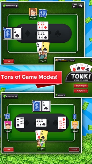 Tonk Multiplayer Card Game (Tunk Classic) Free(圖4)-速報App