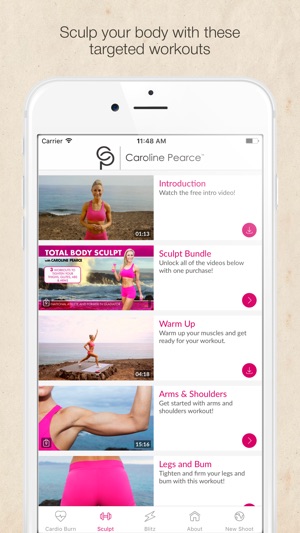 Total Body Fitness Videos with Caroline Pearce(圖3)-速報App
