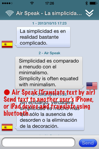 SpeakText Air screenshot 2
