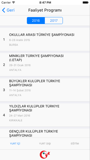 Türkiye Halter Federasyonu(圖2)-速報App