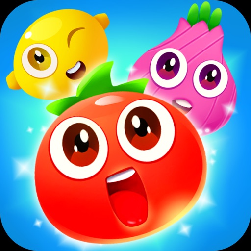 Fruits and vegetables jigsaw puzzles game for kids