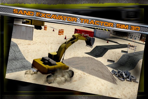 Sand Excavator & Tractor Simulator - Heavy Digger screenshot 2