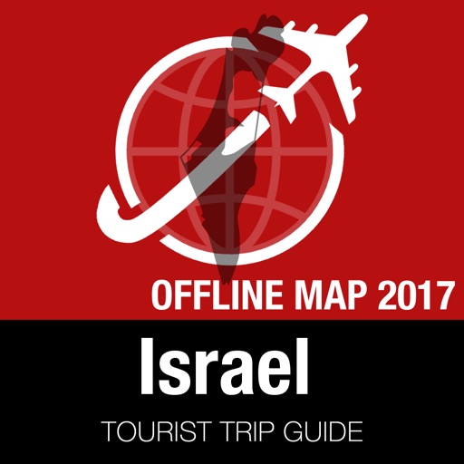 Israel Tourist Guide + Offline Map icon