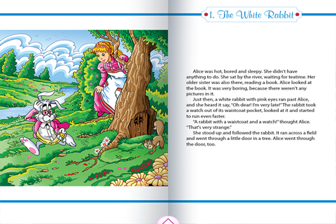 Alice's Adventures in Wonderland Reader screenshot 2